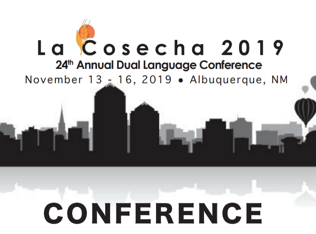 Charla en La Cosecha Dual Language Conference 2019